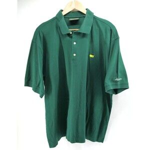 Masters‎ Collection Polo Shirt Green 60s two-ply Mercerized Cotton Men's XL